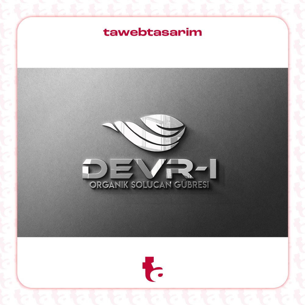 Devr-i Organik Solucan Gübresi logo tasarım çalışması